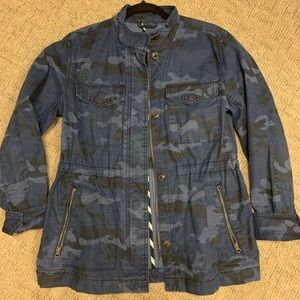 Gap Blue Camo Jacket